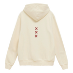 Sudadera con capucha BLUE BANANA Bonfire Blanco Roto - vista trasera