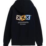 Sudadera con capucha BLUE BANANA Dice Azul Marino - vista trasera