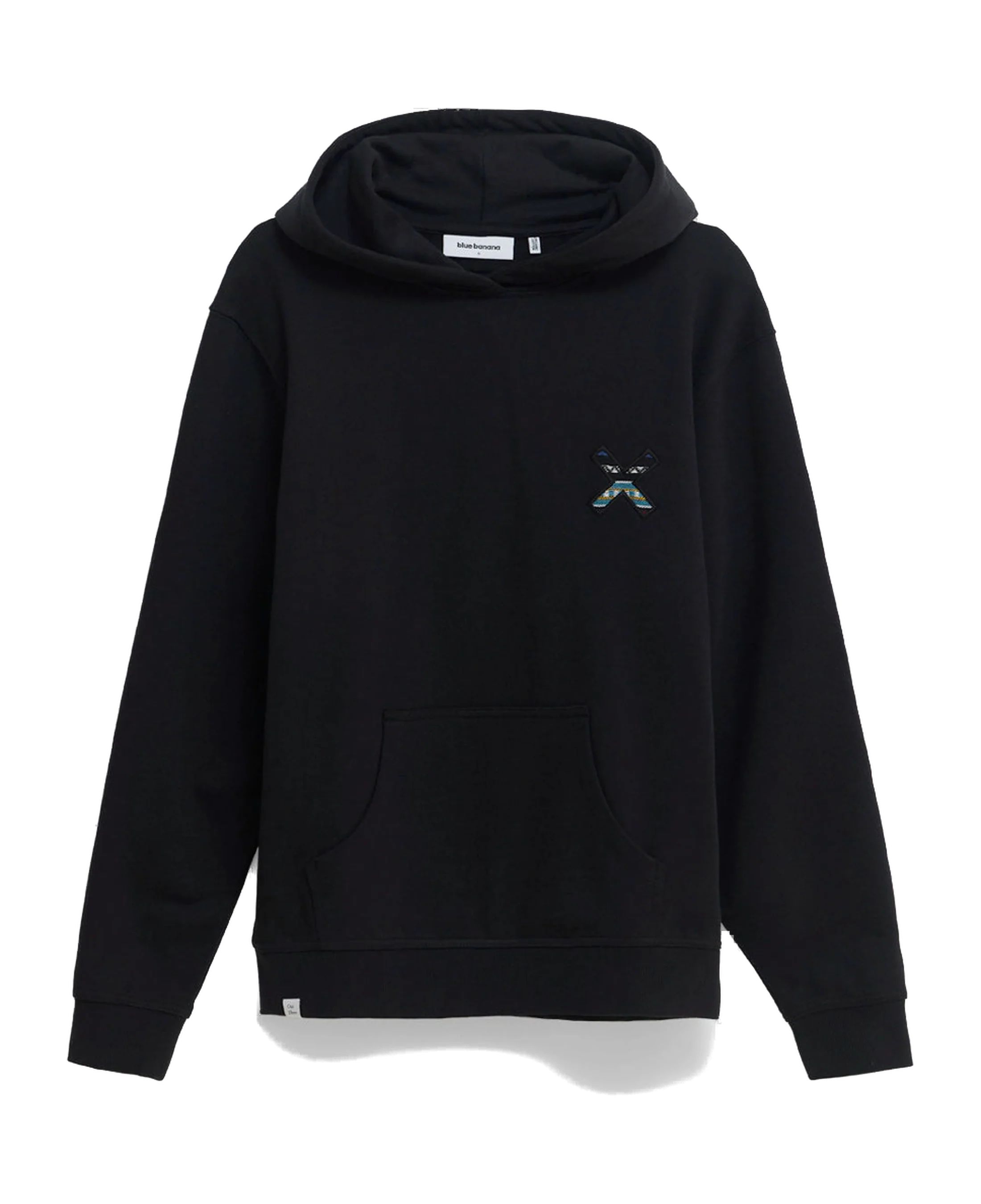 Sudadera con capucha BLUE BANANA Nederland Negra - vista frontal