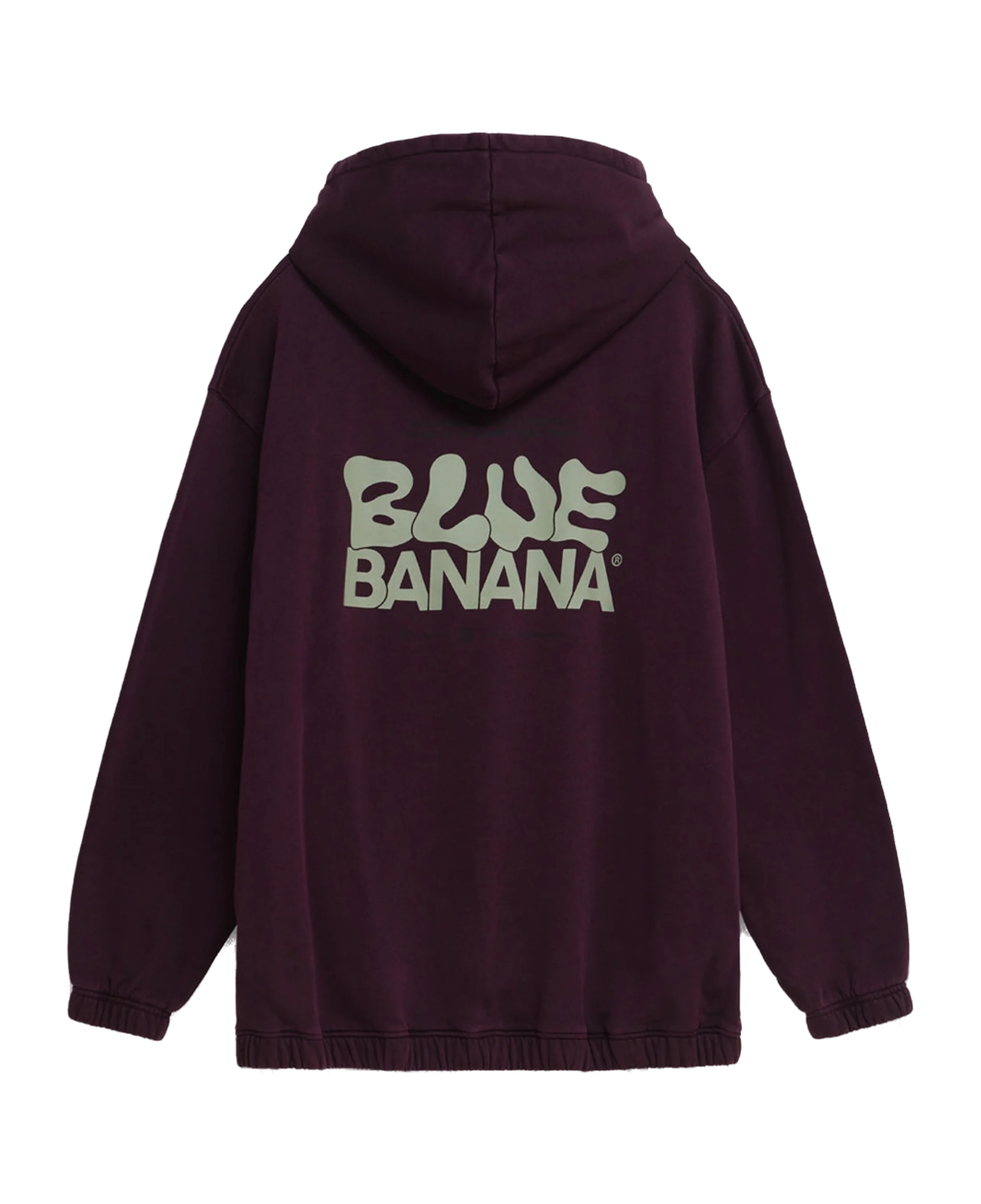 Sudadera con capucha BLUE BANANA Pike Cherry - vista trasera