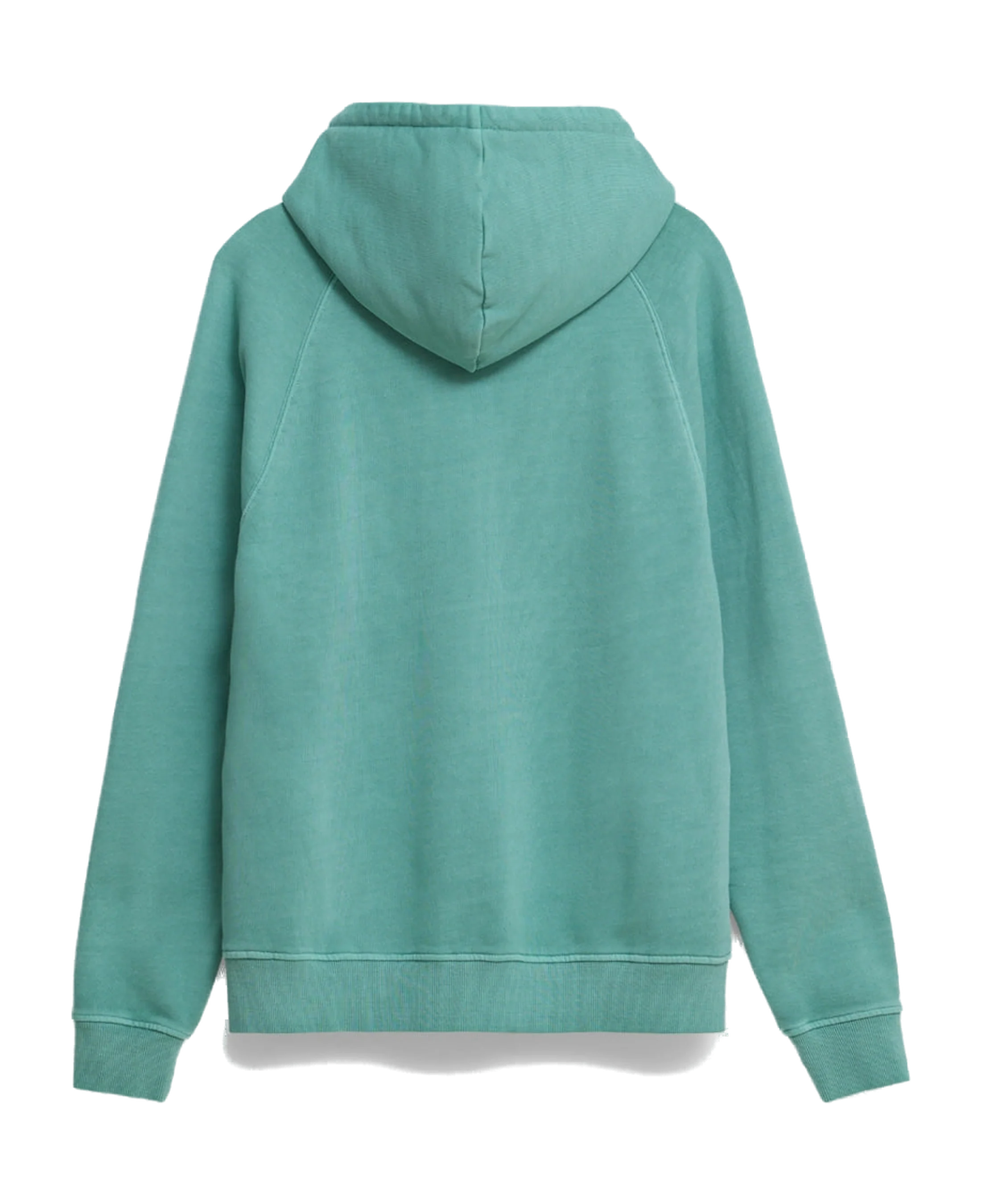 Sudadera con capucha BLUE BANANA Full Zip Iconic Dusty Acqua - vista trasera