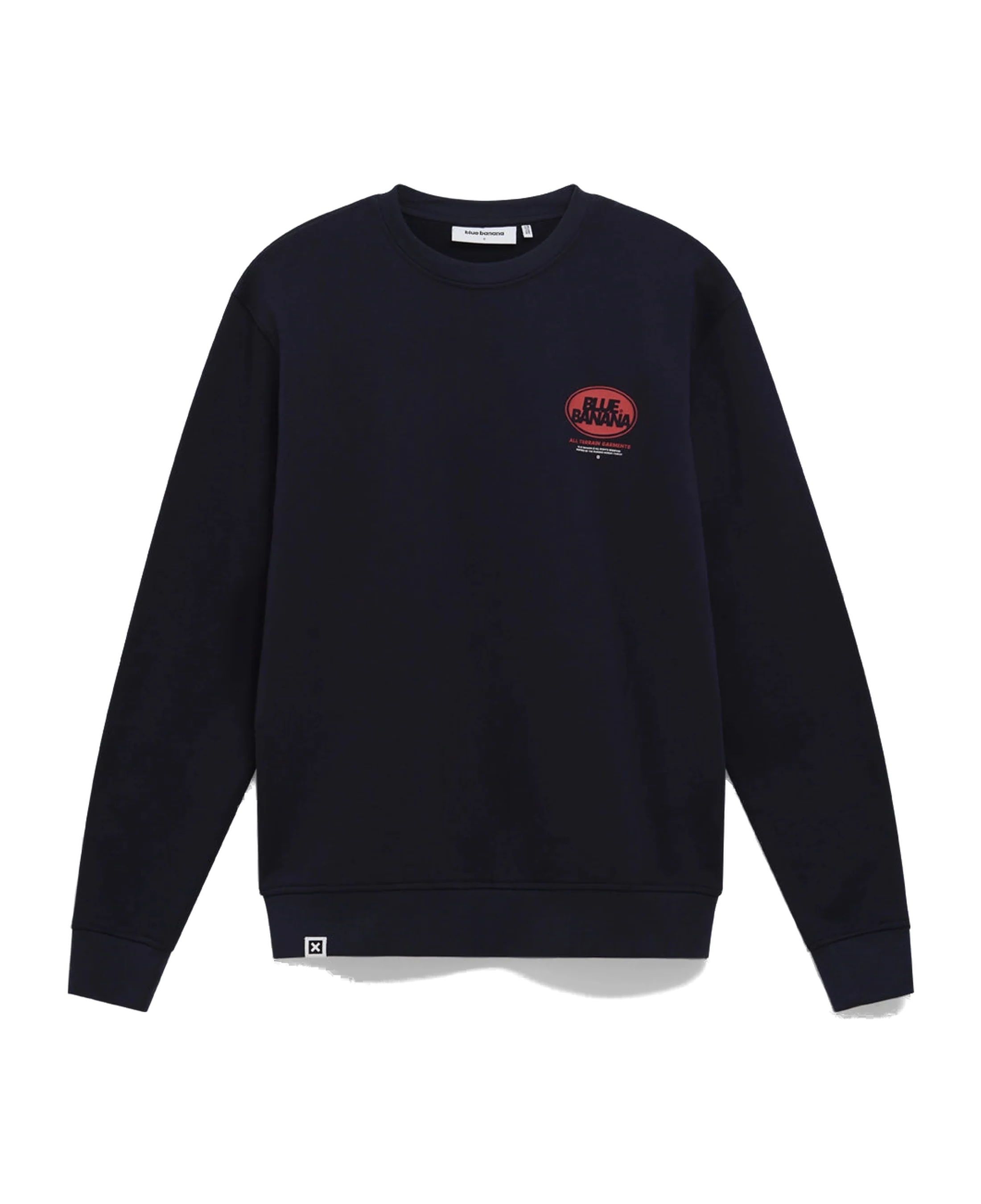 Sudadera BLUE BANANA Circle Azul Marino - vista frontal