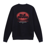 Sudadera BLUE BANANA Circle Azul Marino - vista trasera