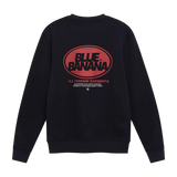 Sudadera BLUE BANANA Circle Azul Marino - vista trasera