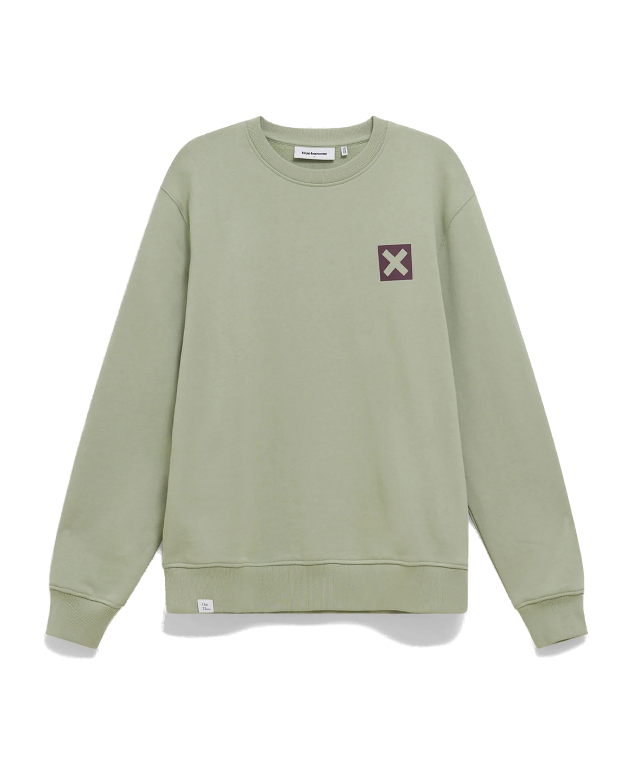 Sudadera BLUE BANANA Nature Sage - vista frontal