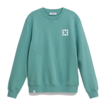 Sudadera BLUE BANANA Nature Dusty Acqua - vista frontal