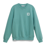 Sudadera BLUE BANANA Nature Dusty Acqua - vista frontal