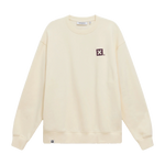 Sudadera BLUE BANANA Puffy Blanco Roto - vista frontal