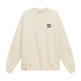 Sudadera BLUE BANANA Puffy Blanco Roto - vista frontal