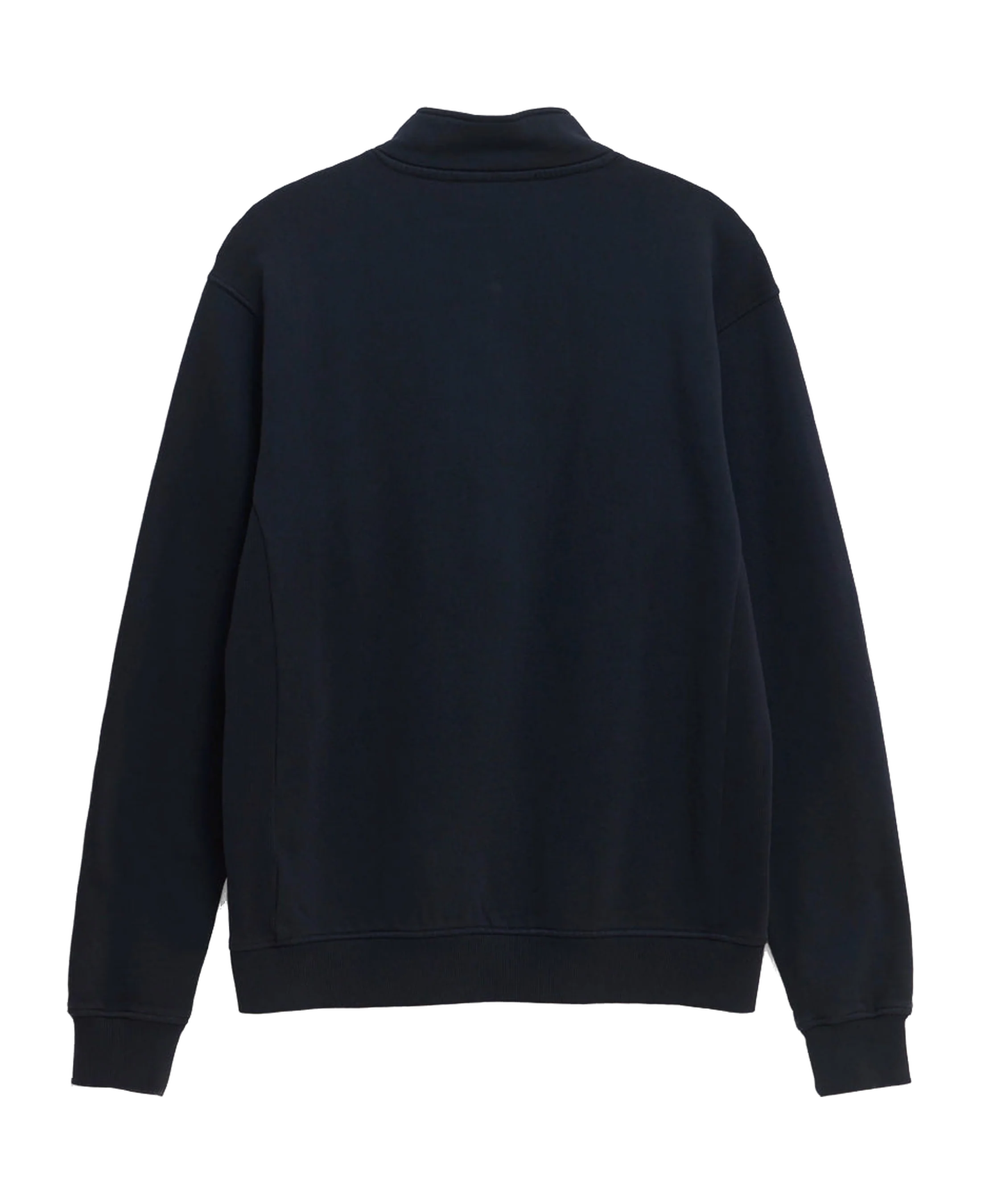 Sudadera BLUE BANANA Half Zip Logo Azul Marino - vista trasera