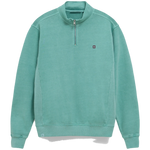 Sudadera BLUE BANANA Half Zip Logo Dusty Acqua - vista frontal