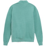 Sudadera BLUE BANANA Half Zip Logo Dusty Acqua - vista trasera