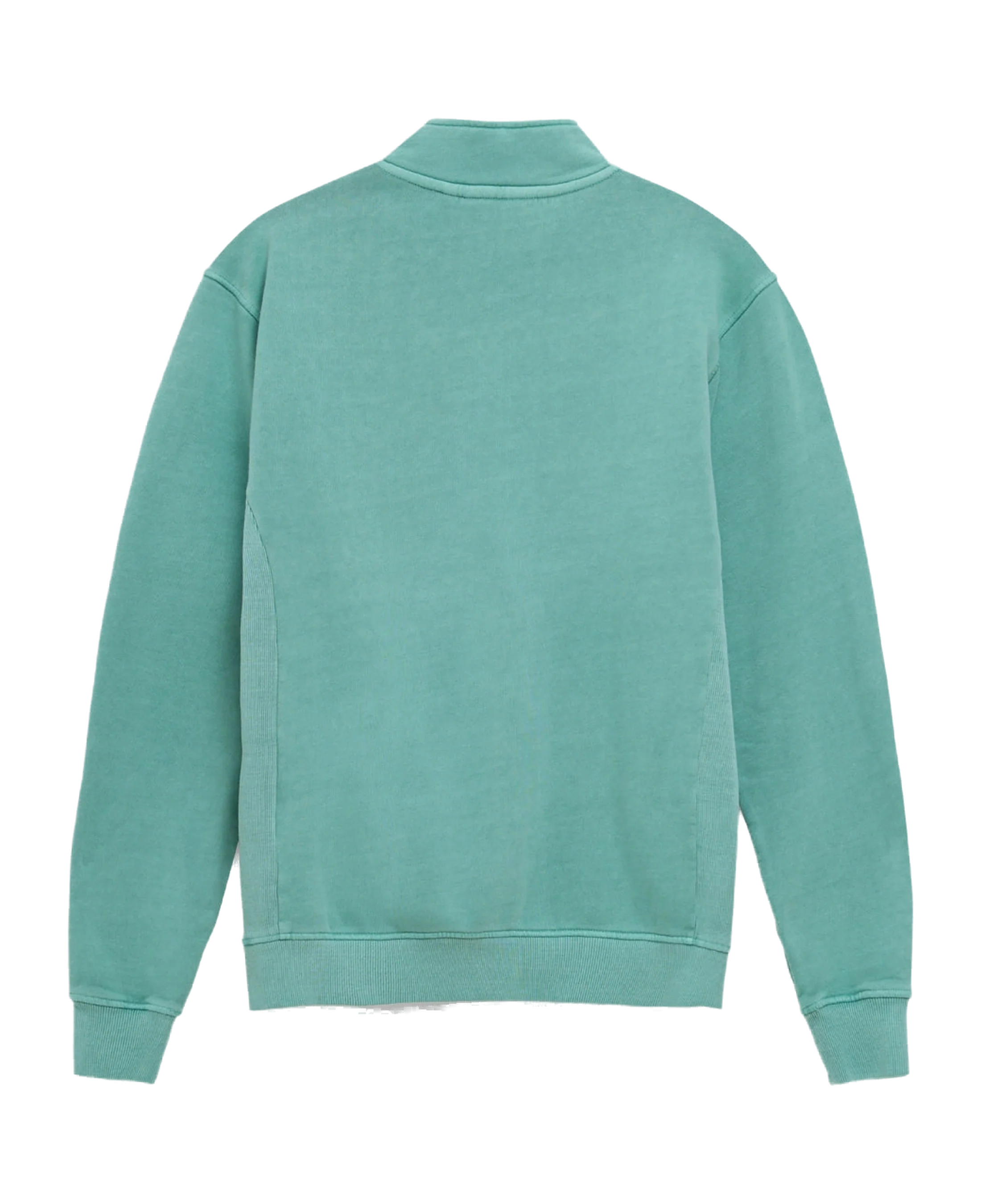 Sudadera BLUE BANANA Half Zip Logo Dusty Acqua - vista trasera