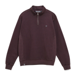 Sudadera BLUE BANANA Half Zip Logo Cherry - vista frontal