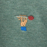 REVOLUTION Sweatshirt 2789 DAR Dustgreen