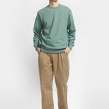 REVOLUTION Sweatshirt 2789 DAR Dustgreen