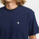 REVOLUTION 1378 COF Marineblaues T-Shirt