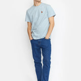 REVOLUTION 1385 DOG Hellblaues T-Shirt