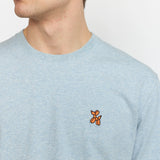 REVOLUTION 1385 DOG Hellblaues T-Shirt