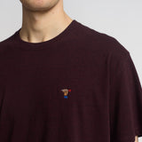 REVOLUTION 1418 DAR Burgundy T-shirt