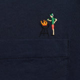 Camiseta REVOLUTION 1419 BBQ Navy