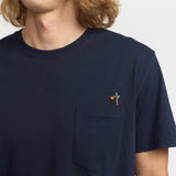 Camiseta REVOLUTION 1419 BBQ Navy