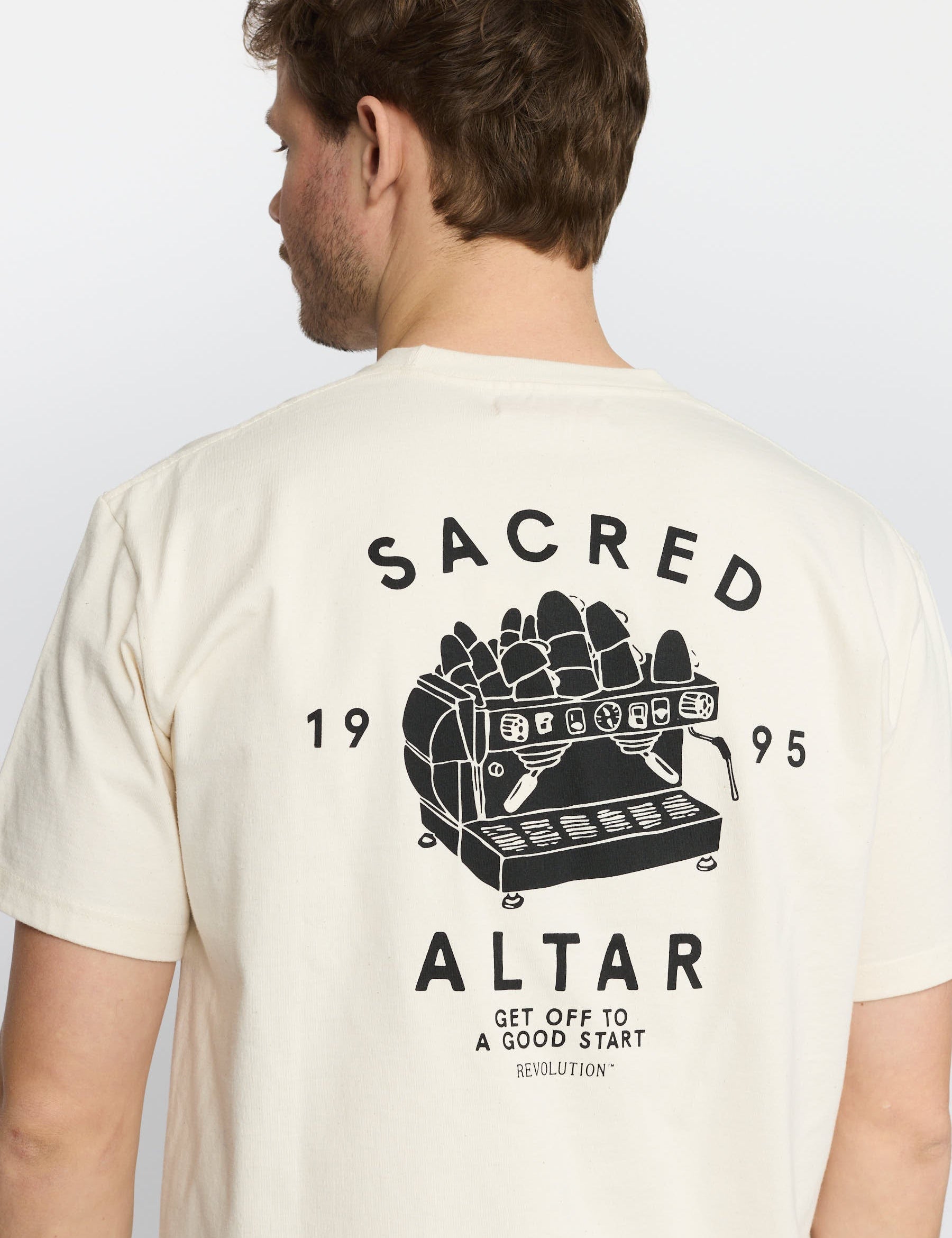 Camiseta REVOLUTION 1436 ALT Off White