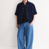 Camisa ARMEDANGELS Cotton Lino Tinted Navy