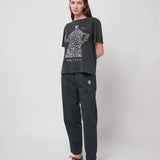 BOBO CHOSES Frühstück Dunkelgraues T-Shirt