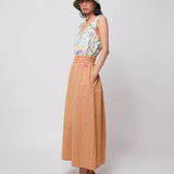 BOBO CHOSES Flared Vichy Skirt