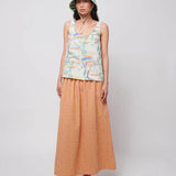 BOBO CHOSES Flared Vichy Skirt