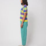 BOBO CHOSES Jacquard-Vichy-Pullover