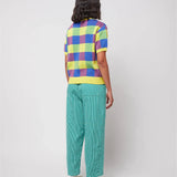 BOBO CHOSES Jacquard-Vichy-Pullover