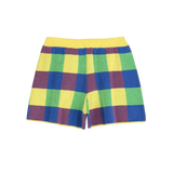 Pantalón Corto BOBO CHOSES Punto Jacquard Vichy