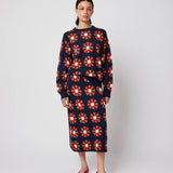 Falda BOBO CHOSES Punto Jacquard Flower