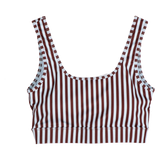 Top BOBO CHOSES Striped Sporty - flat