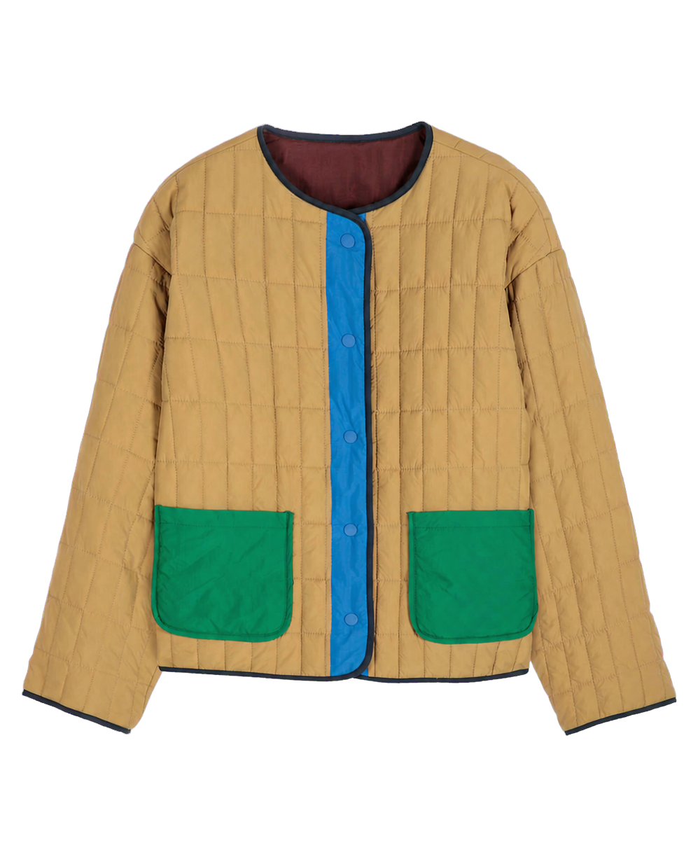 Chaqueta reversible BOBO CHOSES Color Block - flat
