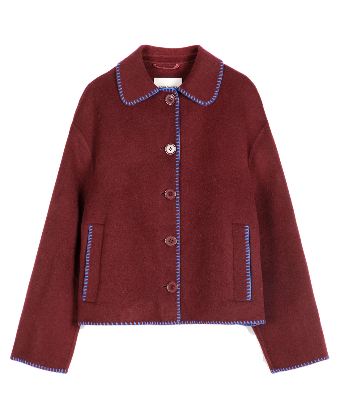 Chaqueta de lana BOBO CHOSES Hand Made - flat