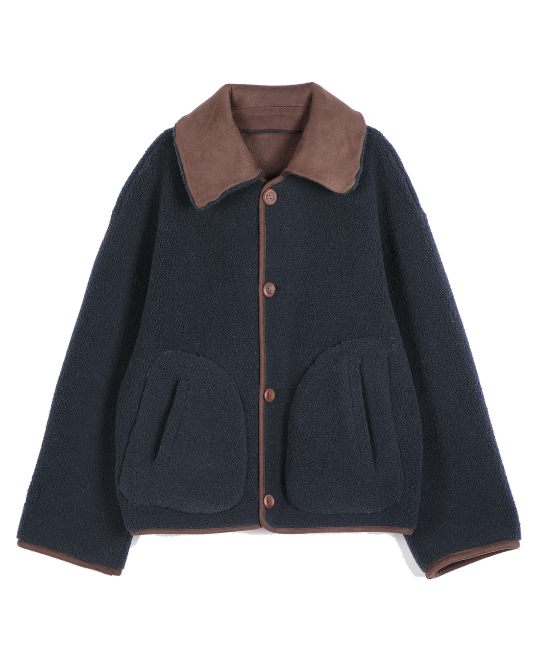 Chaqueta reversible BOBO CHOSES Soft Sherpa - flat