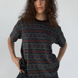 Camiseta THISISNEVERTHAT™ Be Striped Brown