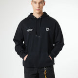 Sudadera BLUE BANANA Unisex con Capucha Atlas Black