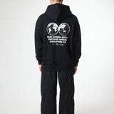 Sudadera BLUE BANANA Unisex con Capucha Atlas Black