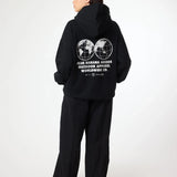 Sudadera BLUE BANANA Unisex con Capucha Atlas Black