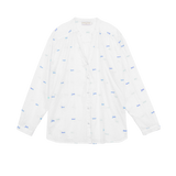 Blusa LA PETITE ÉTOILE Bolia Ecru Bleu