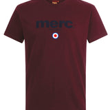 Camiseta MERC Brighton Burgundy — fotografía oficial de producto