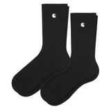 Calcetines CARHARTT WIP Madison Pack de 2 Black/White