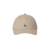 MERZ B SCHWANEN Swan Logo Cotton Twill Light Khaki Cap