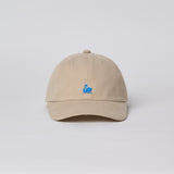MERZ B SCHWANEN Swan Logo Cotton Twill Light Khaki Cap