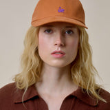 MERZ B SCHWANEN Swan Logo Cotton Twill Pumpkin Cap