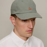 Gorra MERZ B SCHWANEN Swan Logo Cotton Twill Light Army / Nut
